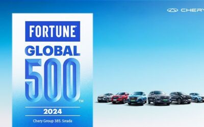 Chery Group Fortune Global 500 Listesinde Yerini Aldı!