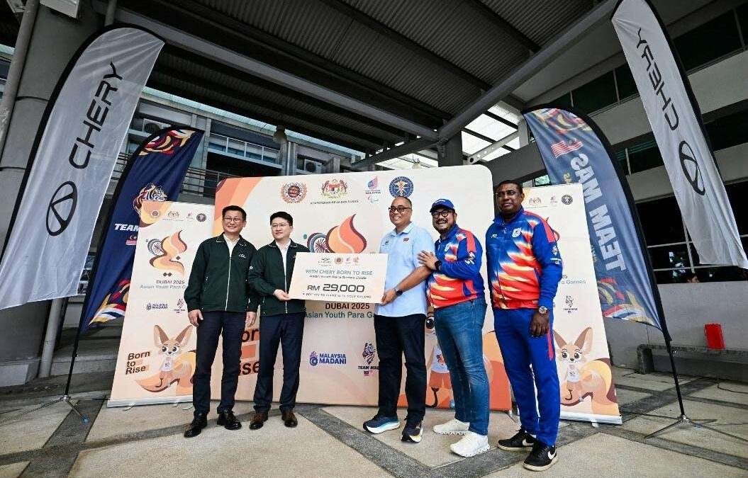 Asya Gençlik Paralimpik Oyunları alanına giriş yapan Chery araçları