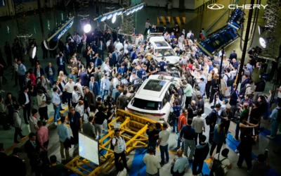 Chery TIGGO9 Üç Araçlı Kompozit Çarpışma Testini Tamamladı