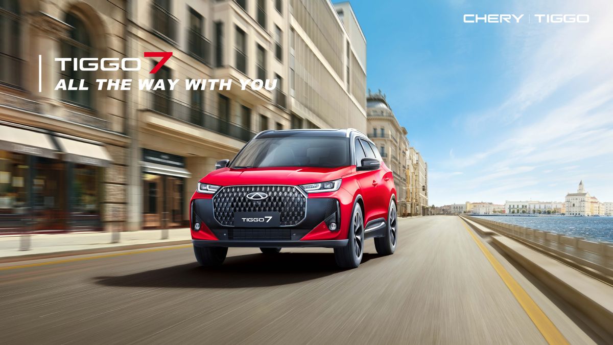 Chery Connect for Better World Singapur küresel iş zirvesi etkinlik panosu